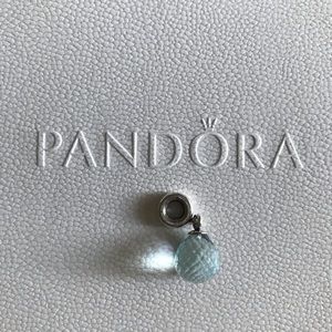 Pandora blue crystal charm